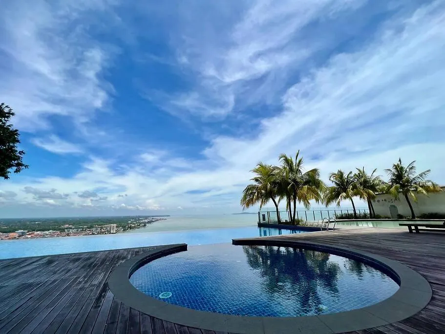 Melaka Silverscape Sea View 2Br-4Pax-Wi-Fi-Tvbox 0*, Malacca